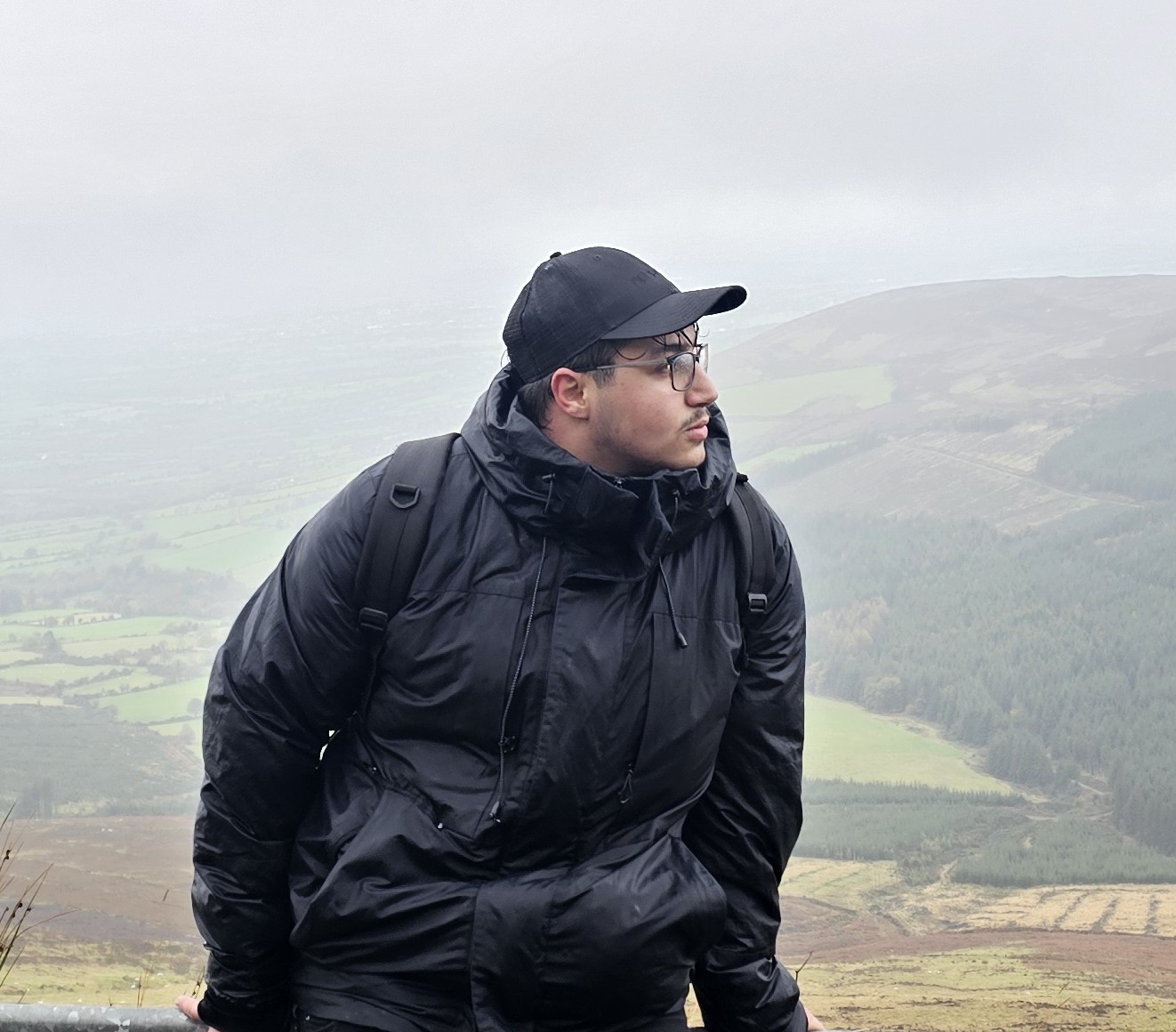 Marwan Fayad outdoors in the mountains